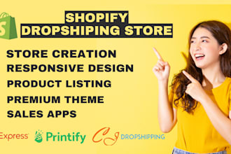 set up shopify store