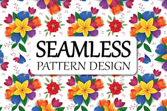 do seamless textile pattern design and fabric prints