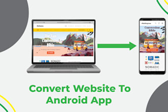convert a wordpress site or any website into an android app