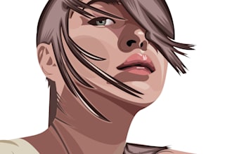 draw cartoon vector portrait or illustration art mascot
