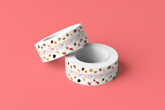 design custom packaging duct tape, washi tape