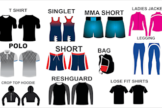 make mockups and designs for your clothing and apparels