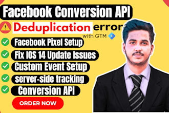 properly setup or fix facebook pixel conversion API with GTM