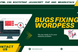 bug fixing expert for wordpress HTML, CSS, javascript, and PHP