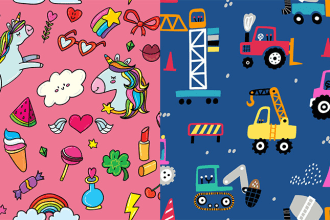 design seamless repeat patterns for textile prints