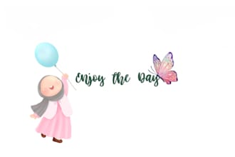 design watercolor feminine logo