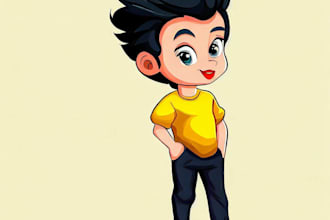 design a cartoon character