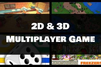 build and develop single player and multiplayer games in unity
