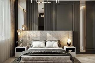 do 3d interior design, modelling, rendering, decorate home