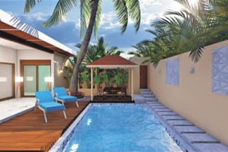 do backyard, and front yard landscape design being a landscape architect