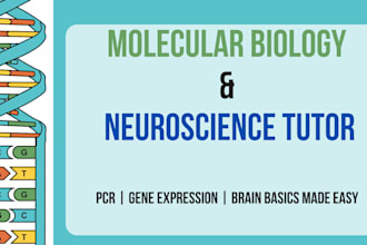 tutor molecular biology and neuroscience in an easy way