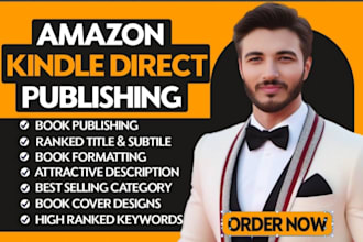 do book formatting for amazon KDP, amazon KDP book publishing,KDP book promotion