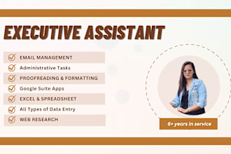 be your executive assistant