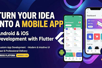 build a professional android and ios apps using flutter