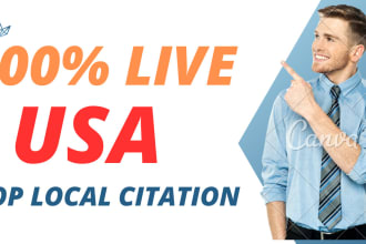 list your business in top 350 live USA local SEO citations
