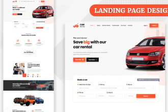 create a responsive wordpress website or landing page with elementor pro