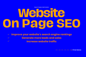 do on page SEO optimization for your wordpress site for better ranking