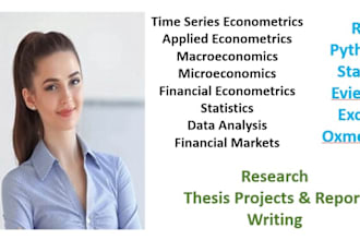 assist you in economics econometrics and statistics on stata r and python