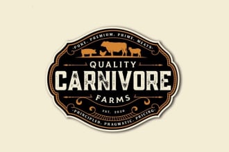 create landscape, trimming, agriculture and lawn care logo