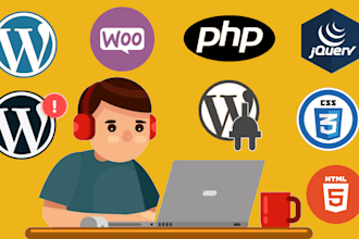 develop and fix custom wordpress or woo commerce plugins