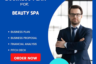 craft a beauty, fashion and spa business plan for start up