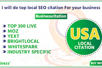 do top local SEO citation for your business
