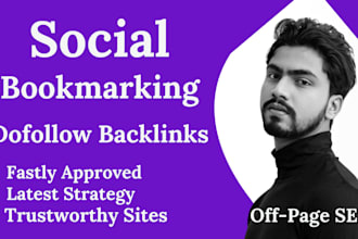 build high pr dofollow social bookmarking backlinks