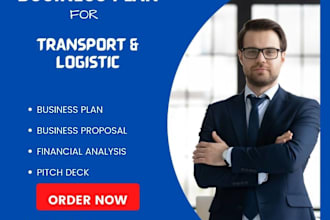 draft a transport and logistic business plan for start up