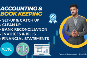 do accounting and bookkeeping in quickbooks online and xero