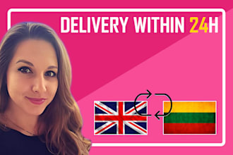 localize your content to lithuanian