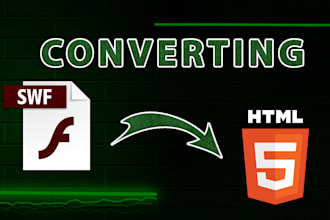 am converting swf animation to html5 animation