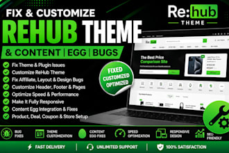 fix rehub theme, content egg and affiliate egg issues