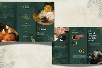 design attractive pamphlet, booklets and brochures