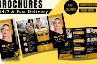 design attractive pamphlet, booklets and brochures
