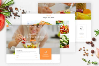 do nutritionist, farm website design