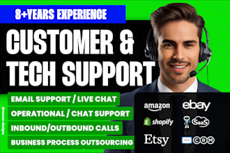 be your customer service representative, customer support, and customer service