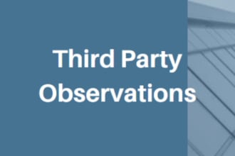 draft third party observation to epo or uspto