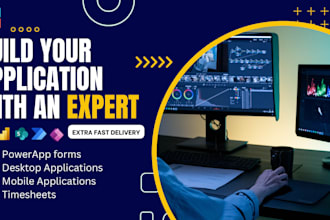 develop powerapps, powerautomate for your business