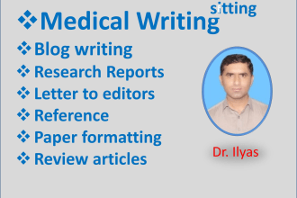 write medical articles and research notes