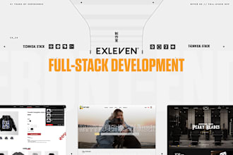 develop web application using react js, express js, next js, nest js