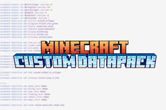 make a professional datapack