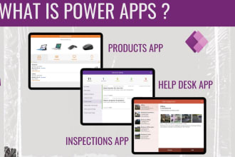teach you the 1 power apps 2 power automate 3 power bi