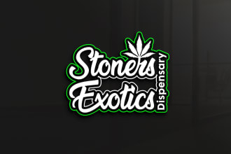design a modern cannabis, marijuana, weed, hemp logo for your business