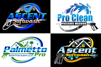 design an outstanding cleaning logo in high definition