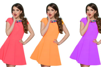 do product images color changes or recolor of image, product