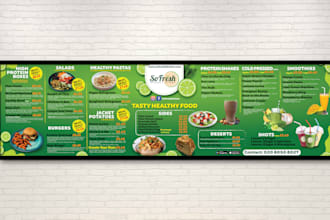 do amazing menu board