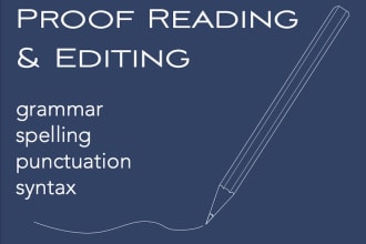 check spelling, grammar, and proof read your document