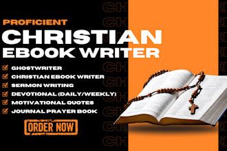ghostwrite christian ebook, book editing, proofread, sermon, devotional, quotes