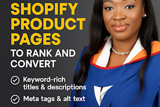 optimize your shopify product pages to rank and convert