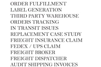 trucking and freight management